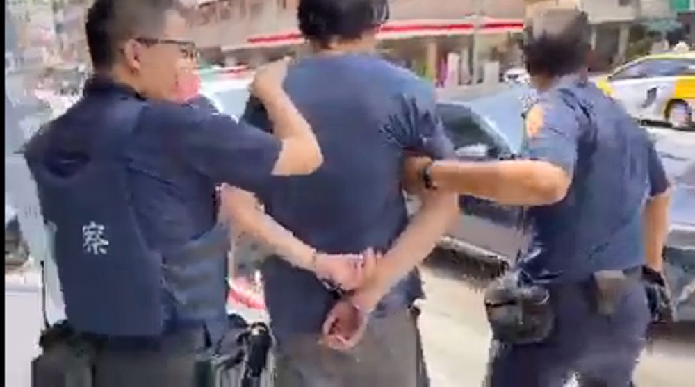 ▲暖車未熄火遭竊賊開走  休假警長30分鐘逮賊（圖/記者鄧力軍翻攝  ）