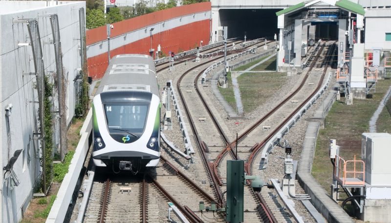 ▲台中捷運通車一年多來,累計虧損14億。(圖/台中市政府提供,2022.08.09)