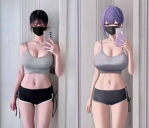 ▲正妹繪師biya曬出自己成功從淹水的室內脫逃的畫面。(圖/翻攝twitter@biya1024) ▲正妹繪師biya時常在推特上貼出自己的繪作品,同時她本人也是一位Coser。(圖/翻攝twitter@biya1024)