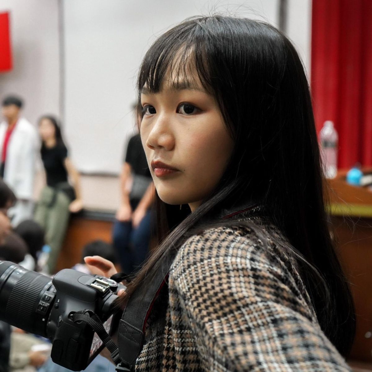 ▲就讀國立政治大學新聞系的李昀璇，認為現在正是處於台灣政治情況急速變動的時期，身為年輕人沒有什麼理由不去關注這些變化的發生。（圖／李昀璇提供）