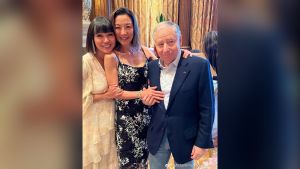 ▲楊紫瓊60歲生日，富商男友為她辦生日派對。（圖／翻攝自微博）