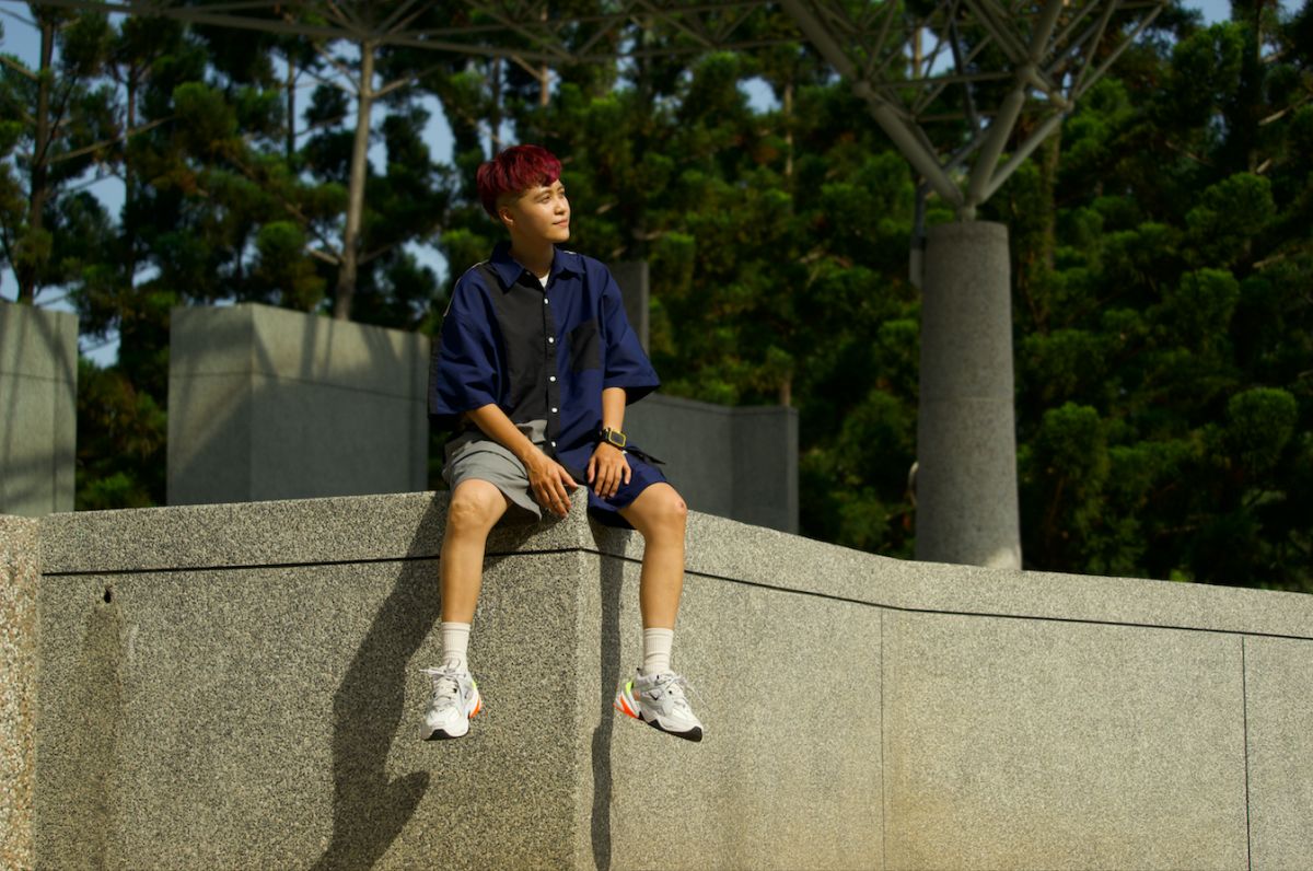 ▲卓樂收入不穩定，曾經全身只剩67元。（圖／固力狗娛樂提供）