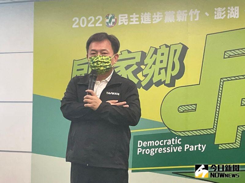 ▲林錫耀表示，對於昨天台大學倫會的決議，替林智堅感到非常遺憾，也非常委屈。 （圖／記者黃宣尹攝，2022.08.10）