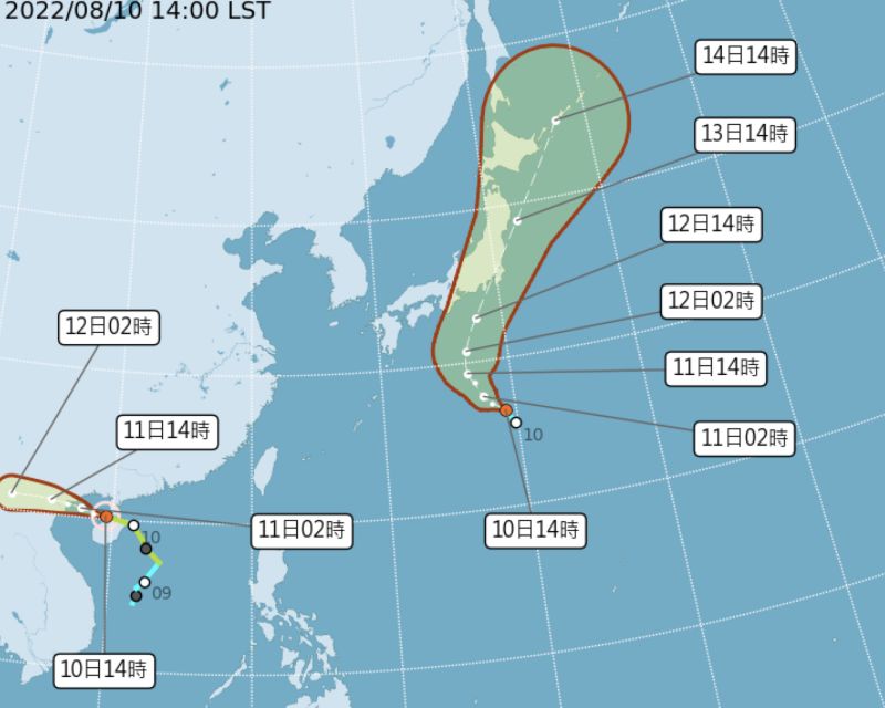 米雷颱風最快明生成!高壓「金鐘罩」護體 全台晴朗一週