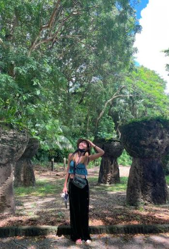 ▲李芷婷貼出去旅遊的照片，再度被酸。（圖／翻攝李芷婷IG）