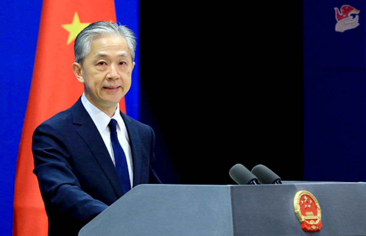 ▲中國外交部發言人汪文斌表示，各國防疫應當「科學適度」。（圖／翻攝自中國外交部官網）