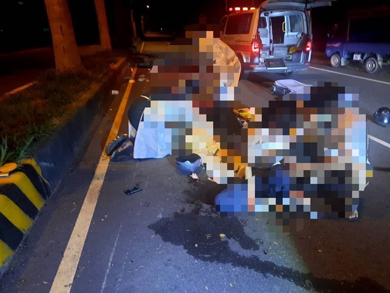苗栗17歲少女「無照騎車」雙載買宵夜　離奇自撞釀1死1傷
