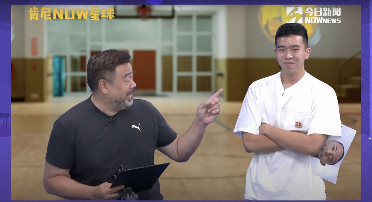 ▲「肯尼哥」高景炎在節目中與大兒子高宏權合體。