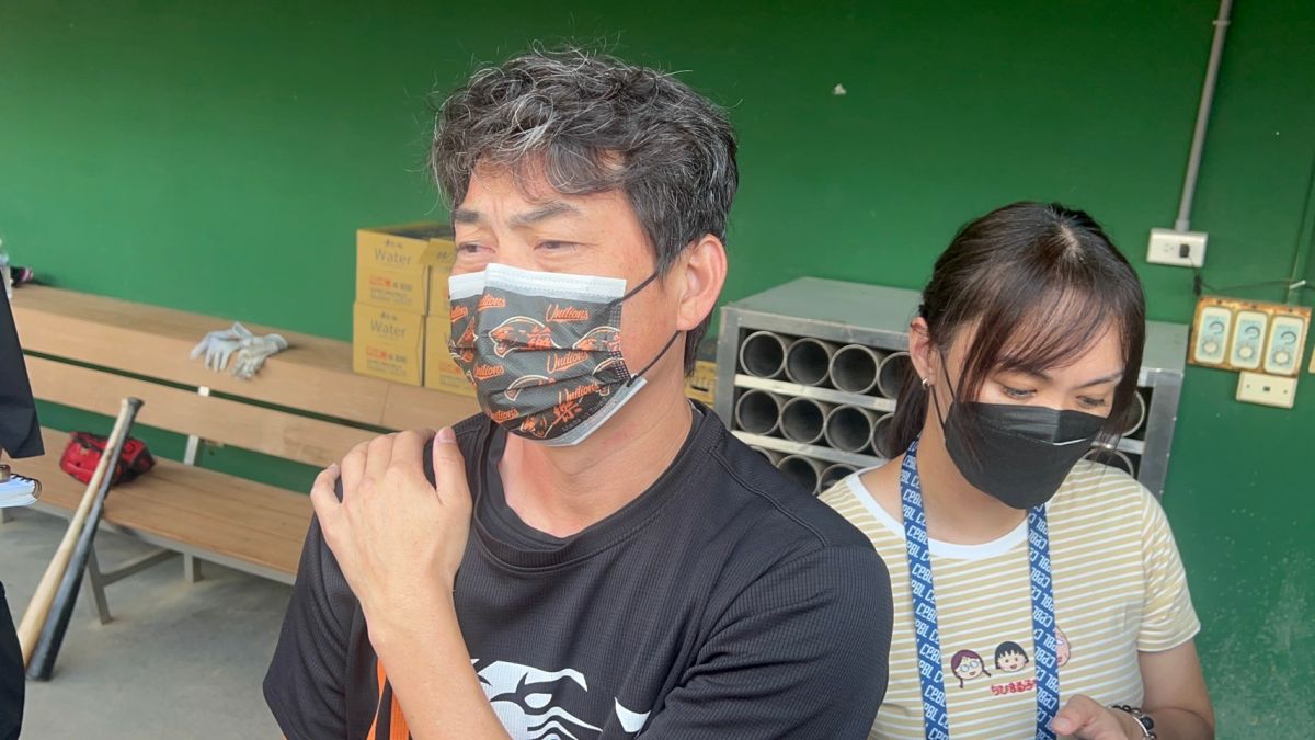 ▲統一獅總教練林岳平(圖/記者簡名杉攝)