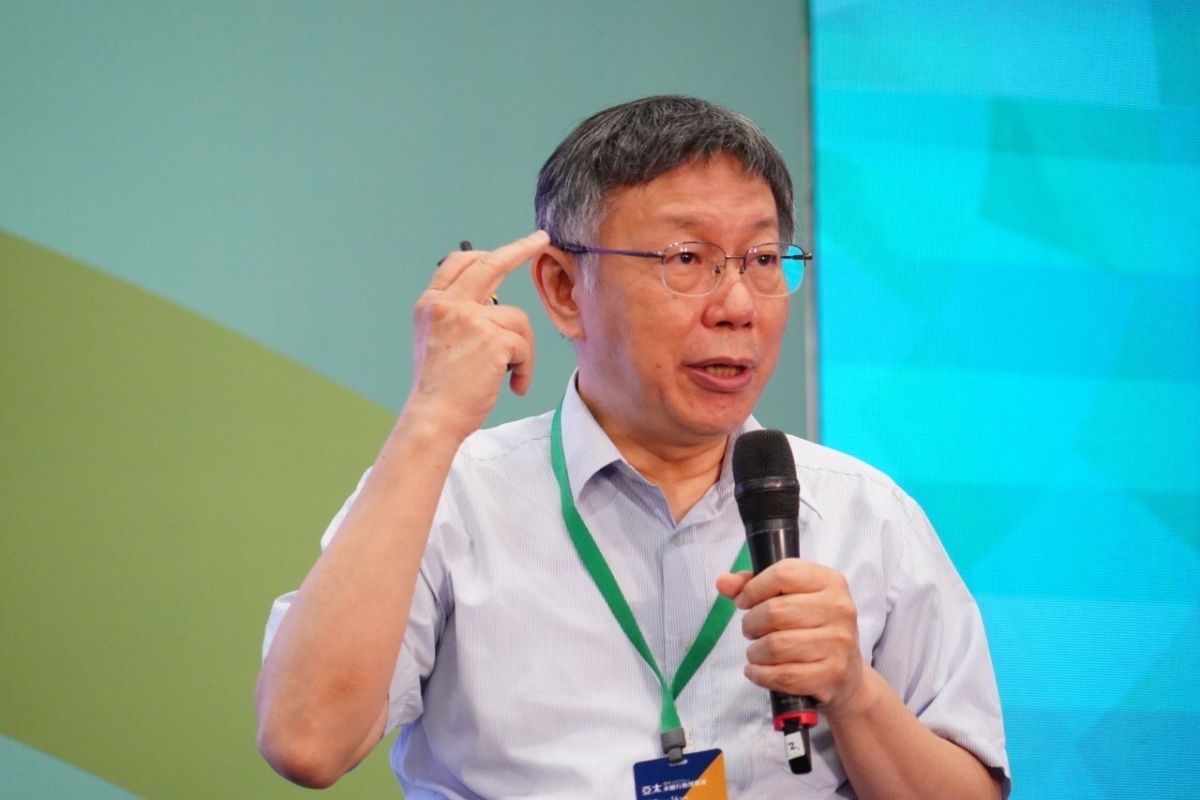 ▲民進黨市議員王世堅逆風不挺林智堅，卻被打成中共同路人，台北市長柯文哲感嘆，政黨不該成一言堂。（圖／北市府提供）