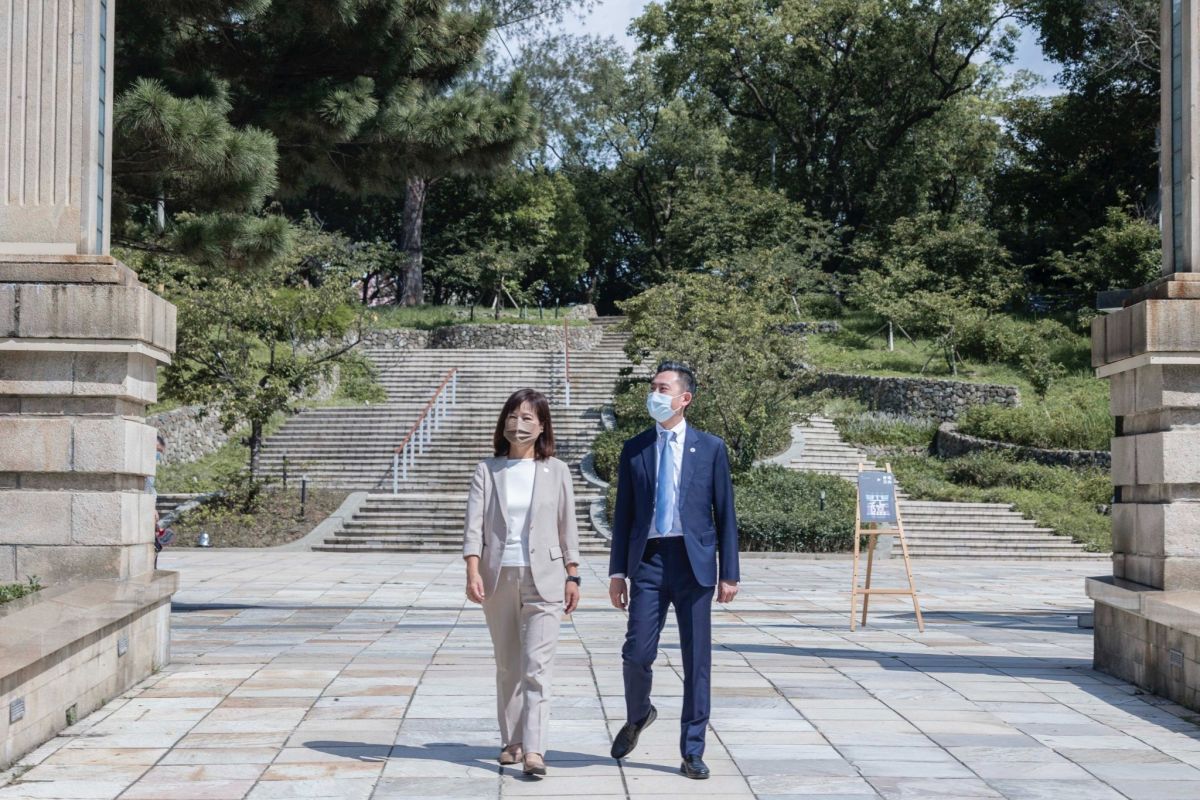 ▲林智堅宣布退出桃園市長選戰，昔日夥伴沈慧虹在臉書貼文表示，她始終相信林智堅市長的清白與誠信。（圖／翻攝沈慧虹臉書）