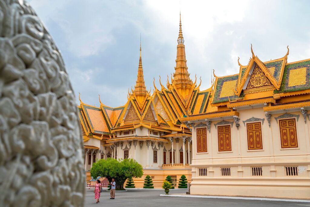 ▲柬埔寨深陷人口販運、網路詐騙醜聞。（圖／美聯社／達志影像）