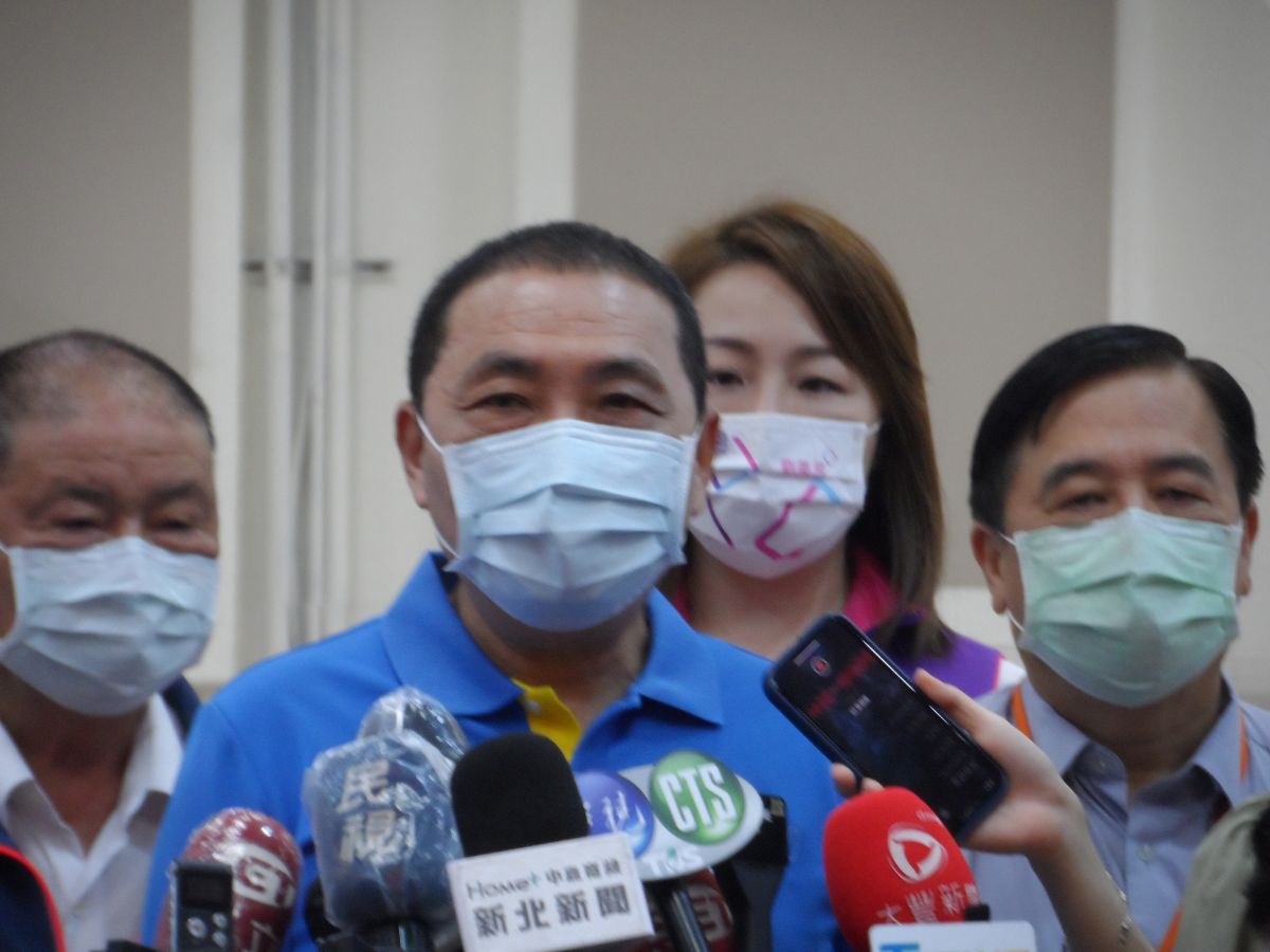 ▲夏立言率團訪中黨內分歧，侯友表示行前就已提醒值得再三商榷。（圖／記者吳嘉億攝）