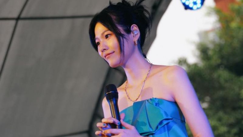 ▲台灣創作女歌手柯泯薰，日前登上《中國好聲音》，並聲稱「我在中國台灣…」掀起爭議。（圖／柯泯薰臉書）