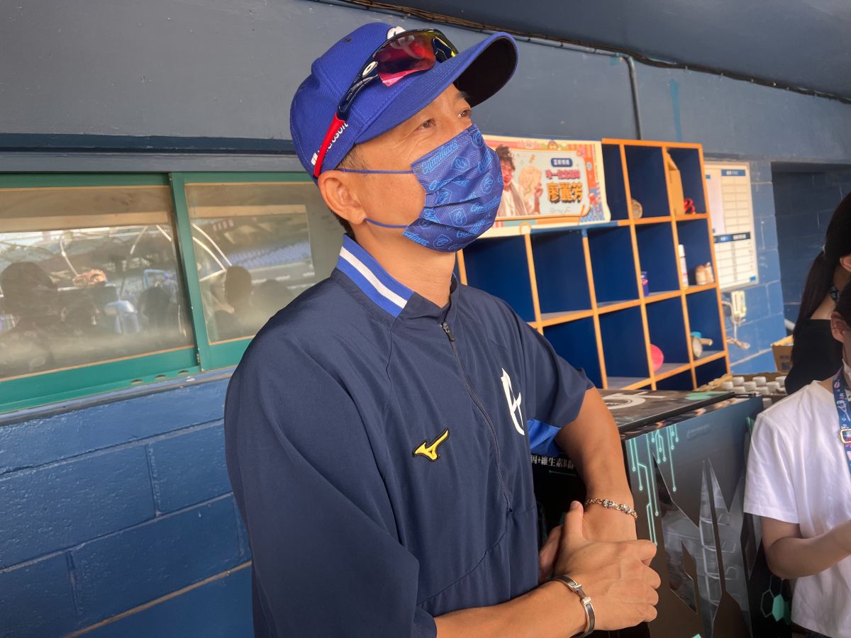 ▲富邦悍將總教練丘昌榮(圖/記者簡名杉攝)