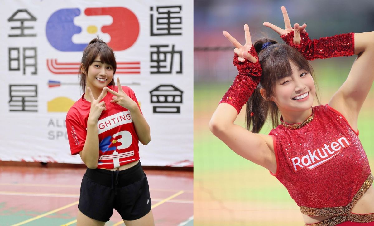 ▲陳伊兼顧《全明星運動會》、啦啦隊訓練，整個人變黑又變瘦。（圖／翻攝陳伊IG）