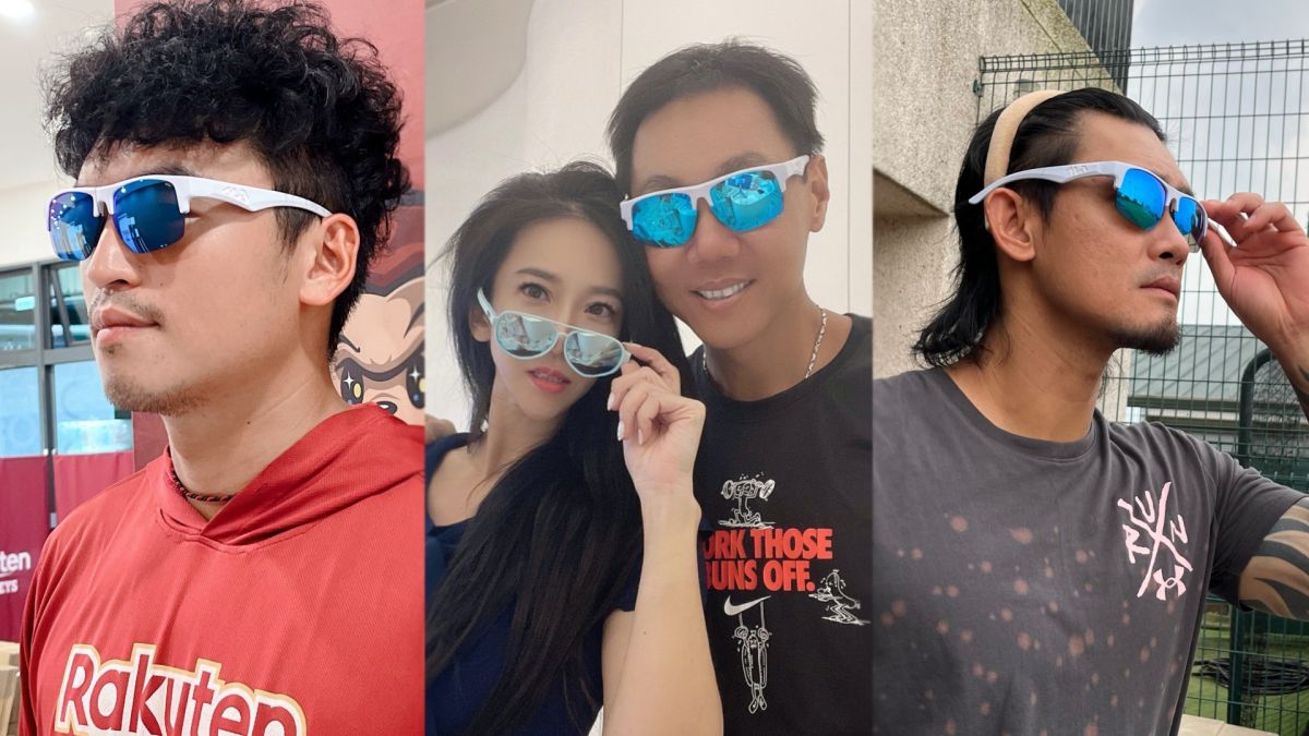 ▲林益全、張志豪、朱育賢3全壘打王破天荒攜手為公益 捐款有機會拿720海廢再生太陽眼鏡。（圖／720armour  提供）