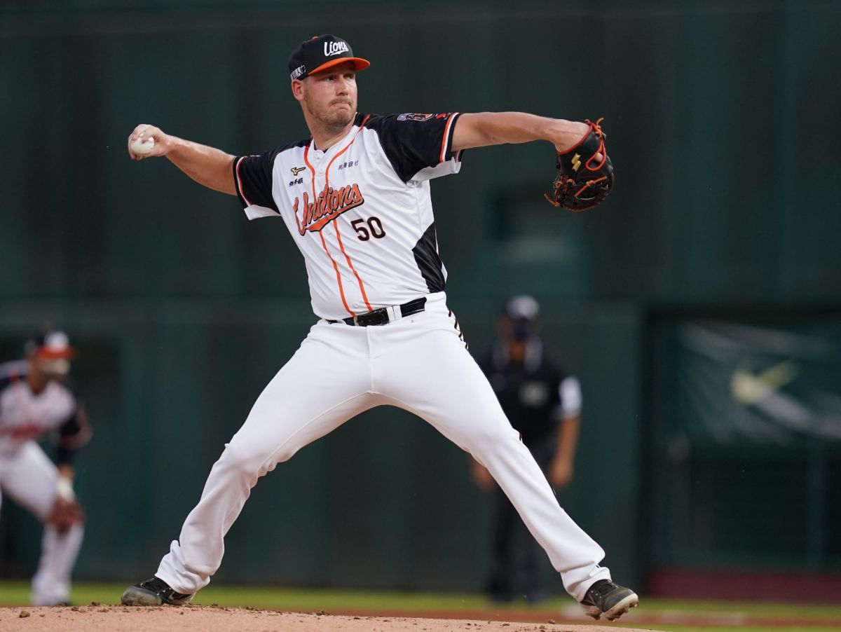 ▲統一獅隊布雷克。（圖／獅隊提供）