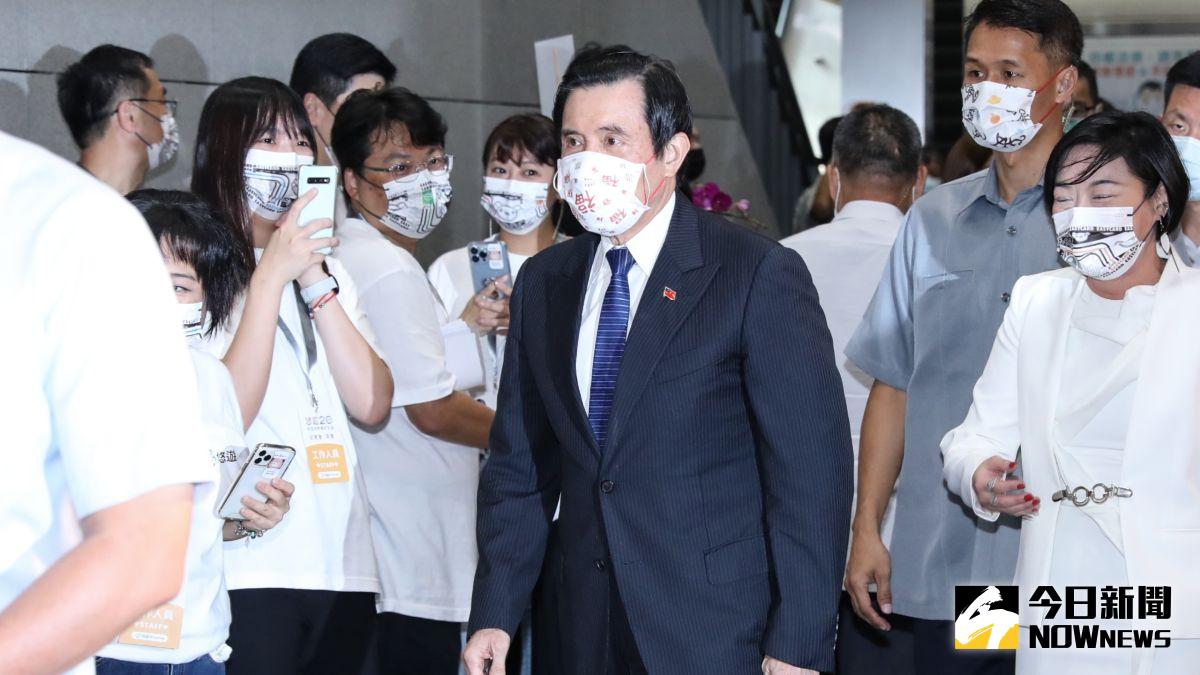 ▲前總統馬英九16日表示，柬埔寨打工詐騙事件頻傳，是因為政府從頭到尾都不重視，所以才會延誤救援時機。（圖／記者丁上程攝，2022.08.16）