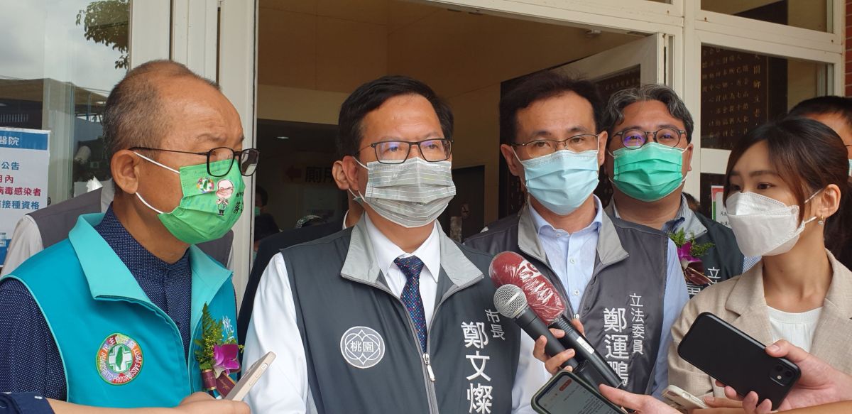 ▲鄭文燦表示，人生當中不是只有一次選舉，在從政的過程，有時候站在舞台上，有時候站在舞台下，是民主的常態，大家努力的讓台灣更好，是最重要的。（圖／桃園市政府提供）