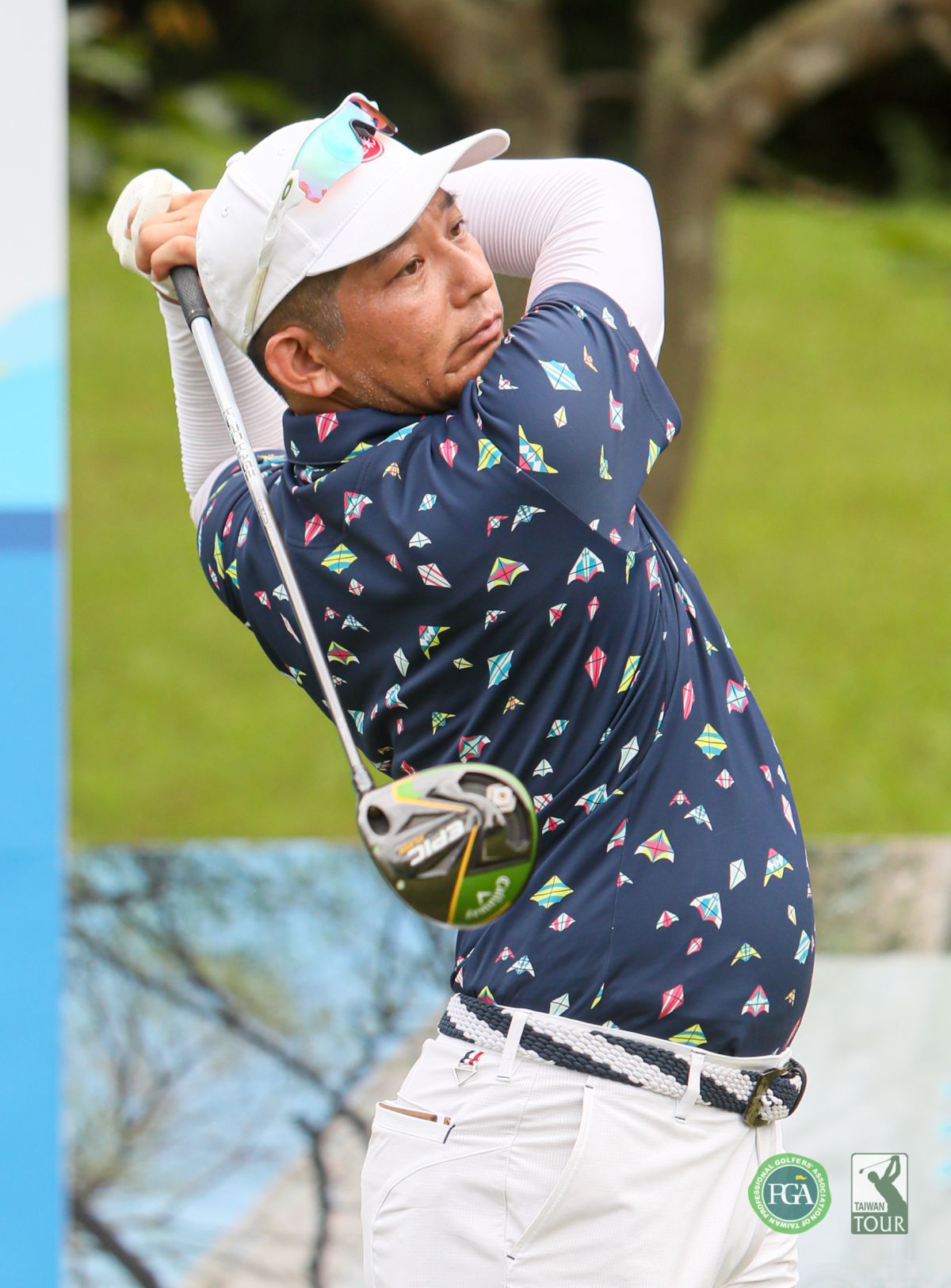 ▲肇喜登峰巡迴賽老爺逐夢公開賽第一回合曾宏勝以66桿(-6)暫並列第一(TPGA提供)