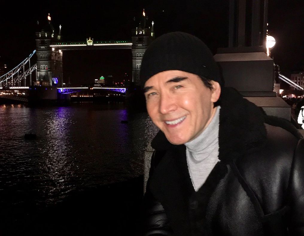 ▲費翔罕見貼出旅遊照，近況曝光。（圖／翻攝費翔微博）