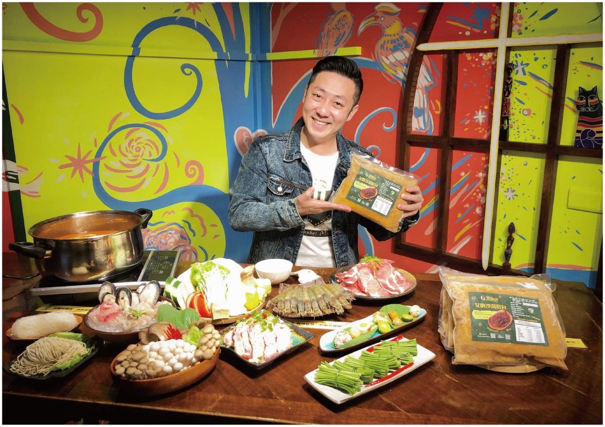 ▲艾成近幾年將事業重心轉至餐飲業，自創品牌「艾叻沙」在全盛時期曾同時擁有四間店面。