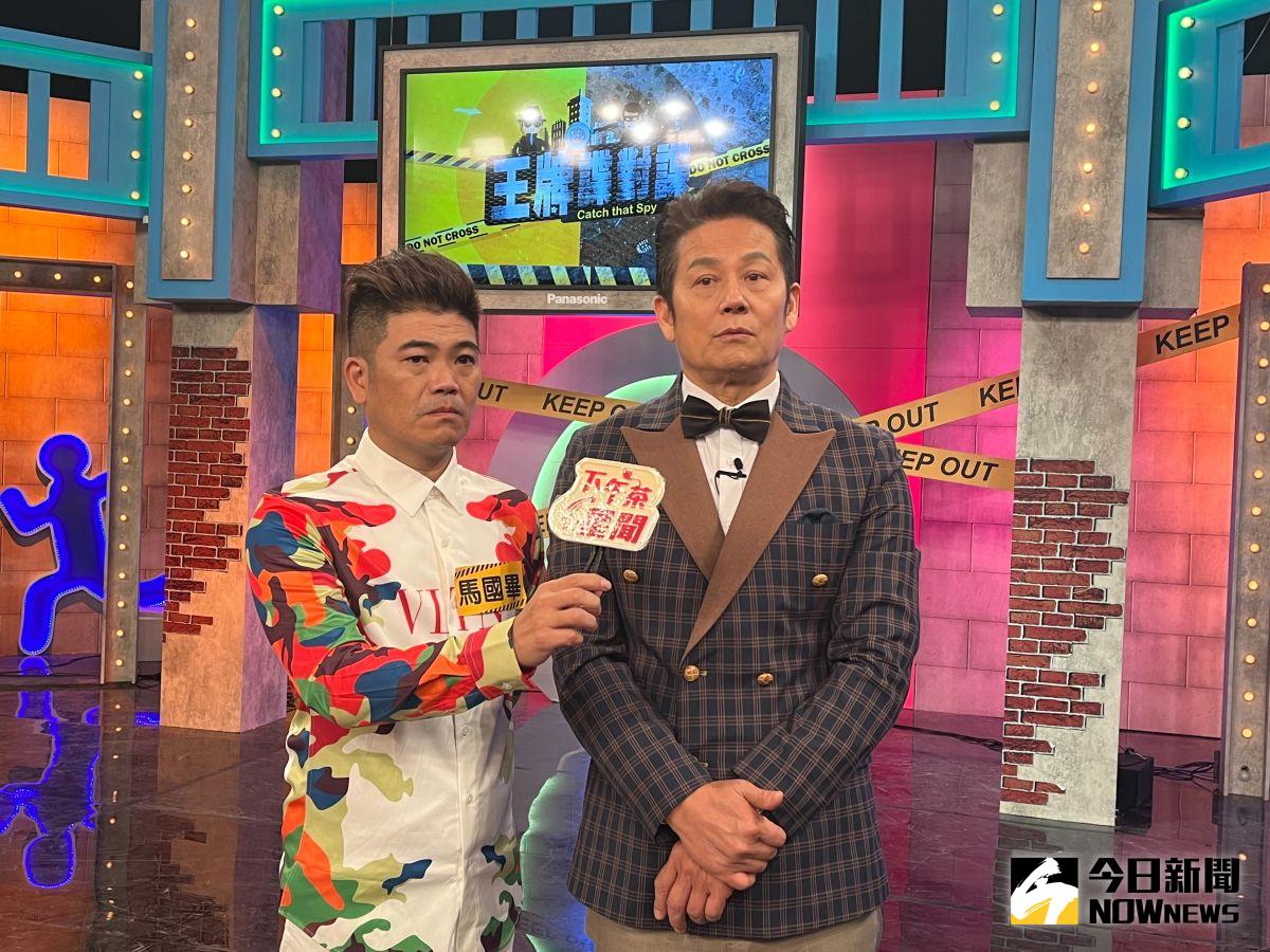 ▲徐乃麟（右）震驚艾成過世，左為馬國畢。（圖／記者侯家瑜攝）