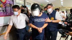 ▲高醫槍擊案兇嫌於台南安平落網。(圖/記者郭俊暉翻攝) ▲高醫槍擊案兇嫌於台南安平落網。(圖/記者郭俊暉翻攝)
