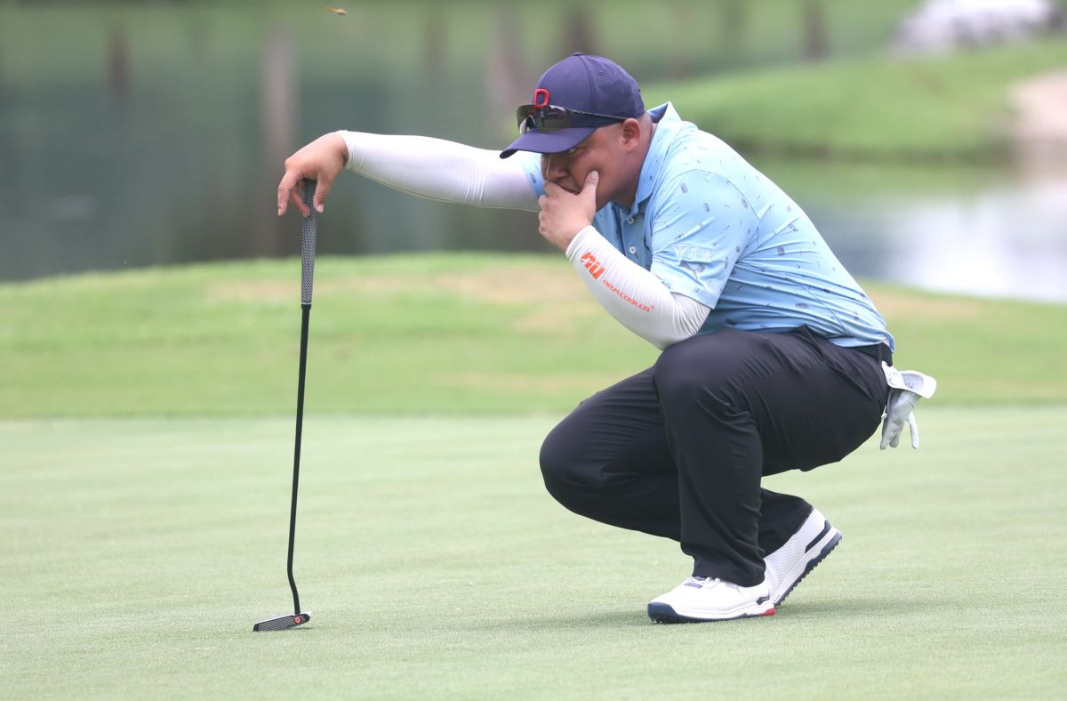 ▲第二回合黃頎67.68以(-9)暫列第一(官方提供)