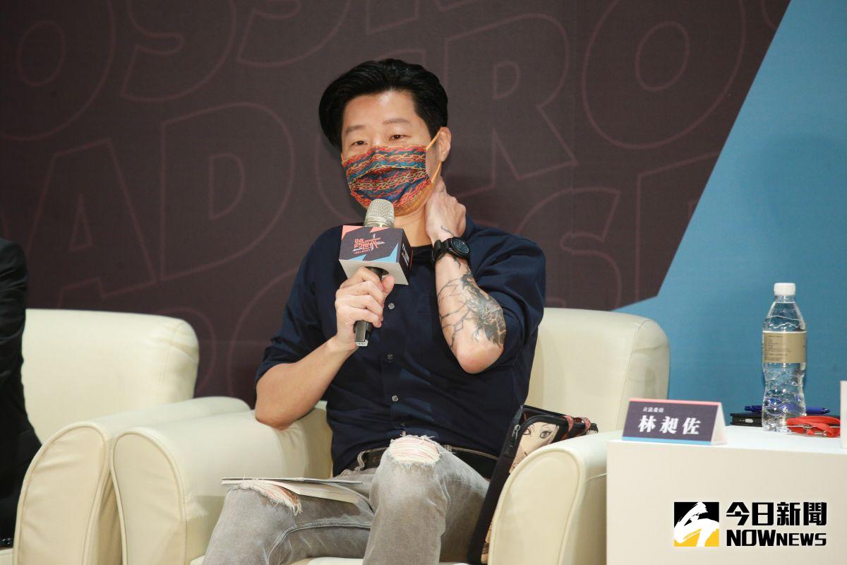 ▲無黨籍立委林昶佐出席跨世代論壇。（圖／NOWnews攝影中心）