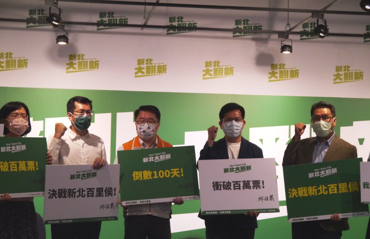 ▲選戰倒數破百日，林佳龍表示有信心衝破百萬選票，勢當侯友宜的照妖鏡。（圖／記者吳嘉億攝，2022.8.17）