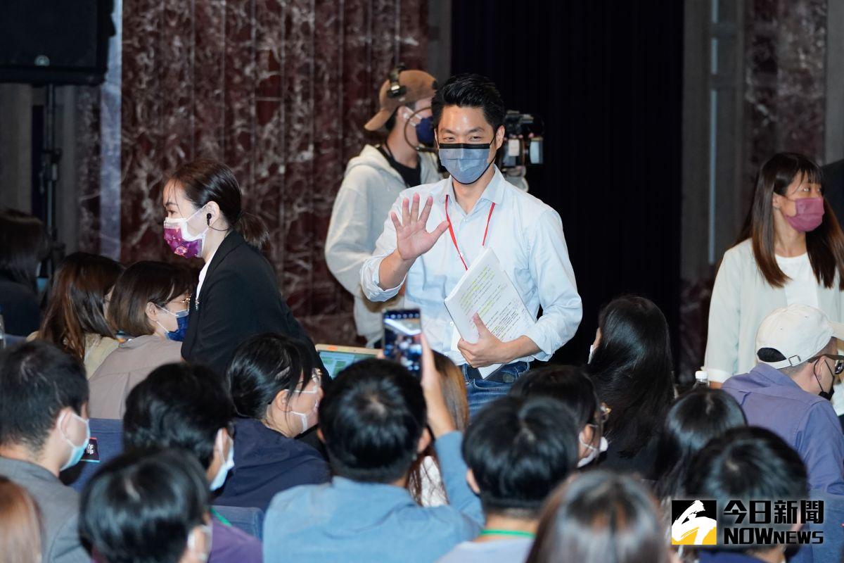 ▲蔣萬安今日出席跨世代論壇談青年參政。（圖／NOWnews攝影中心）