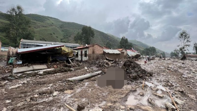 極端氣候釀災！中國青海暴雨引發山洪　已知16死36失蹤
