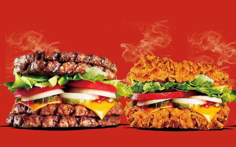 漢堡王「無麵包烤肉堡」中秋回歸　超狂17.6盎司4層烤牛

