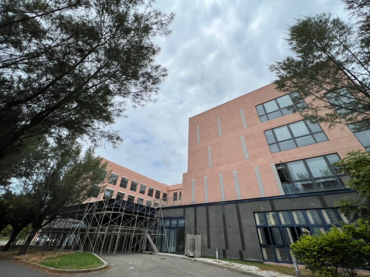 ▲進駐台中梧棲的「震大金鬱金香酒店」是國際連鎖品牌，預計今年九月底試營運。（圖／ 業者提供）