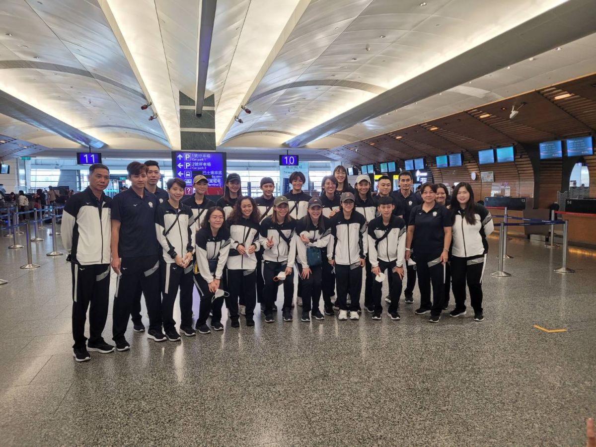 ▲2022年亞洲盃排球賽今出發前往菲律賓(排球協會提供)