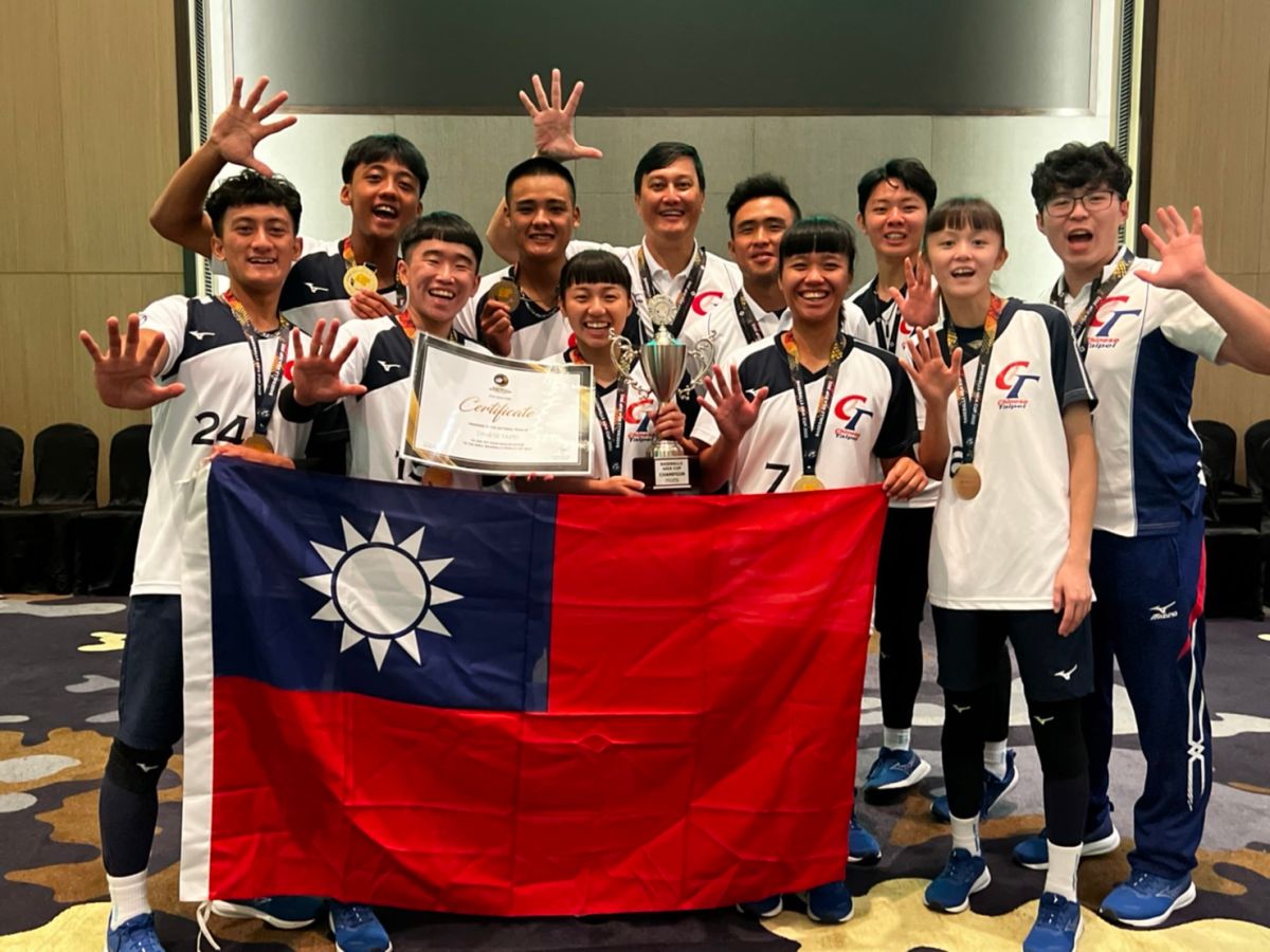 ▲郭勇志帶領中華隊拿下首屆五人制棒球賽冠軍。（圖／棒協提供）
