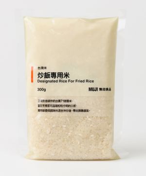 ▲炒飯專用米每包300公克，售價59元。（圖／無印良品提供）