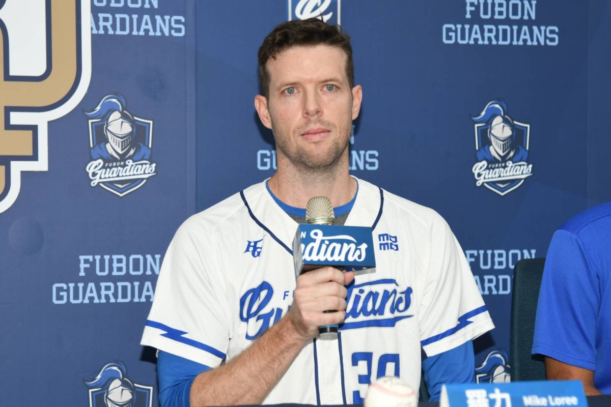 ▲富邦悍將洋投羅力今天舉辦退休記者會(圖/記者林調遜攝)