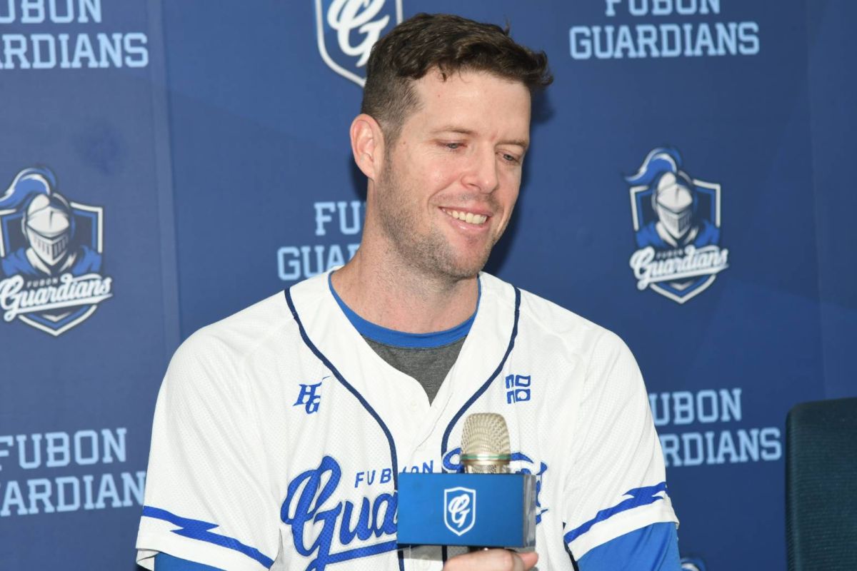 ▲富邦悍將洋投羅力宣布引退(圖/記者林調遜攝)