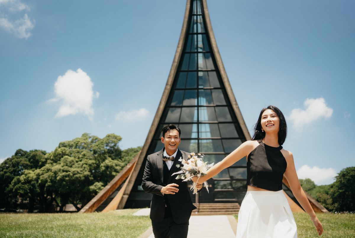 ▲威廉、卓君澤今天舉辦婚禮。（圖／歡迎光臨公司提供）