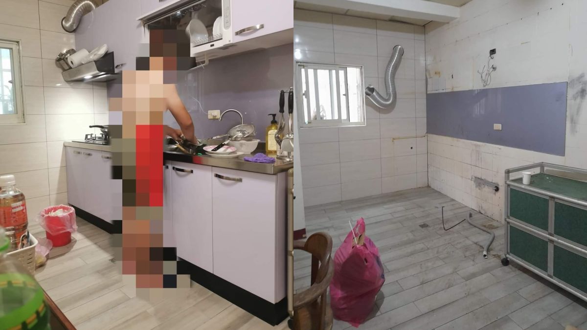 ▲一位房東貼出房子出租前後的反差照，詳細過程更讓全場網友傻眼。（圖／翻攝《爆怨公社》）