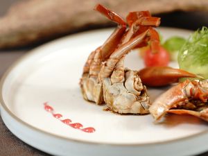 ▲上海名菜改良的「醉蟹」。（圖／聚苑提供）