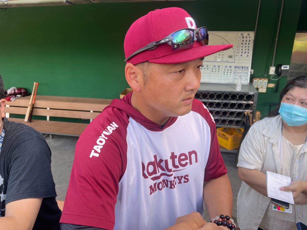 ▲樂天桃猿總教練曾豪駒(圖/記者簡名杉攝)