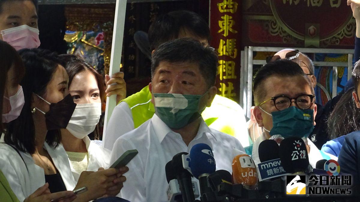 ▲針對NCC推《數位中介服務法》引發民怨，民進黨台北市長參選人陳時中表示，言論自由須捍衛，政府會妥善處理。（圖／記者呂炯昌攝，2022.08.22）