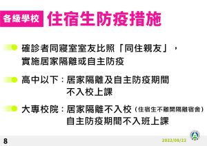 ▲教育部說明校園防疫新制。（圖／教育部）