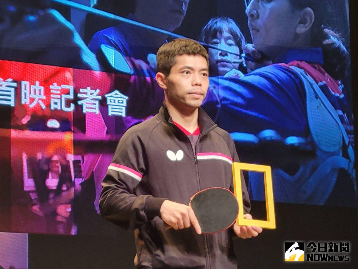 ▲台灣桌球名將莊智淵。（圖／黃建霖攝）