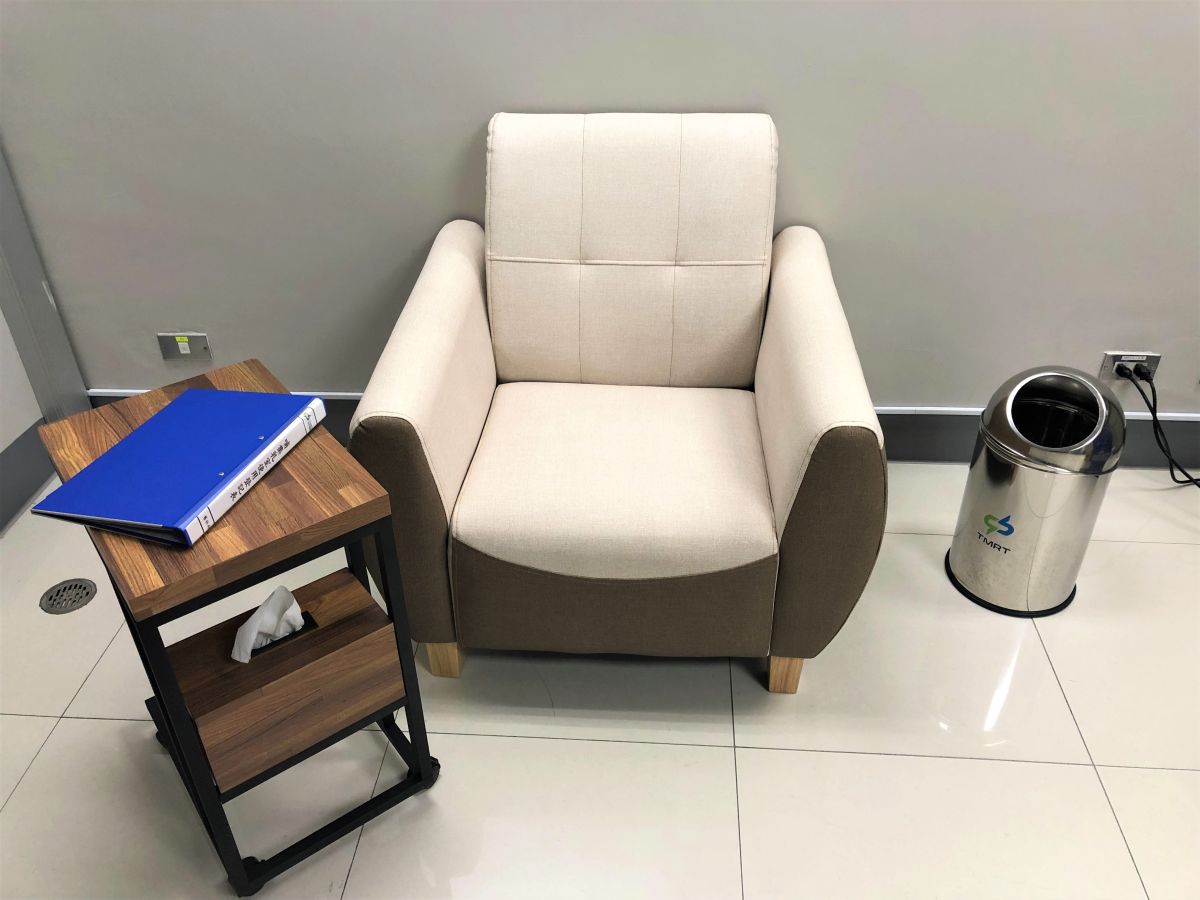 ▲台中捷運打造親子友善環境，將各站站長室作為臨時哺集乳室，以服務有緊急哺集乳需求的旅客(圖／中捷公司提供2022.8.22)