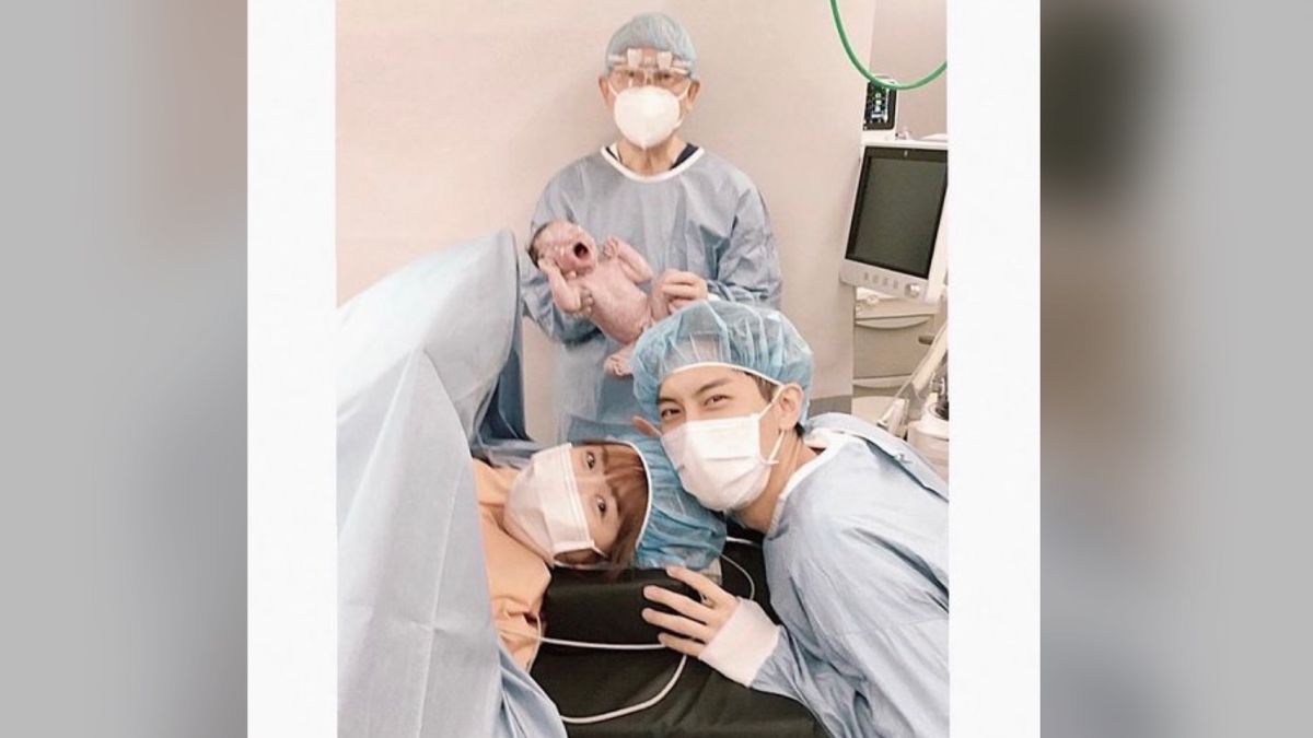 ▲粿粿在今（22）日順利產下女嬰。（圖／翻攝自meigo.c IG）